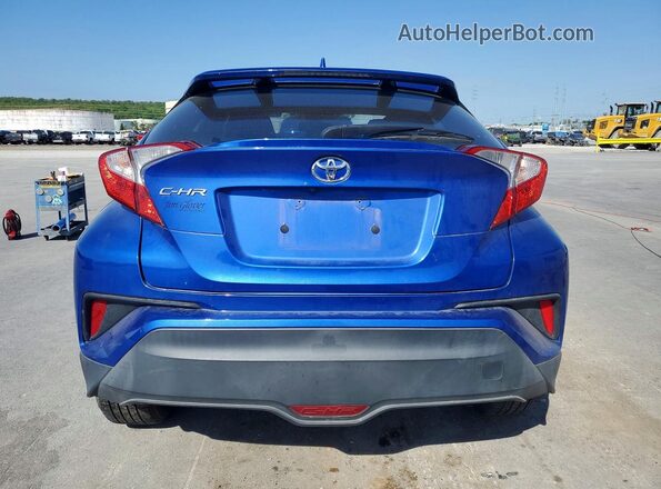 NMTKHMBX9JR050668 2018 TOYOTA C-HR Blue Հետևի տեսք