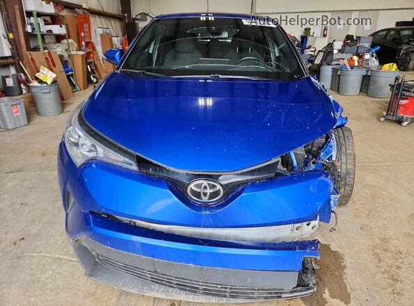 NMTKHMBX9JR064781 2018 TOYOTA C-HR Blue 