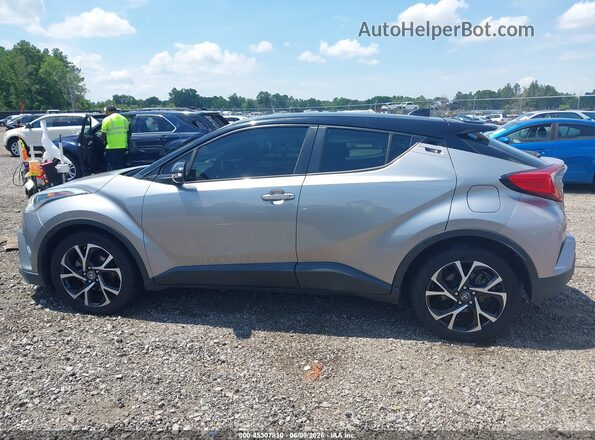 NMTKHMBX9KR093103 2019 TOYOTA C-HR Silver Vista interior de 360 grados
