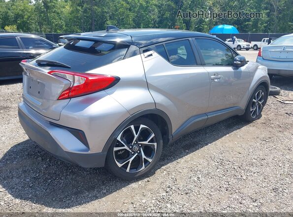 NMTKHMBX9KR093103 2019 TOYOTA C-HR Silver Trasero derecho