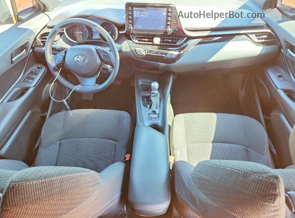 NMTKHMBX9KR098561 2019 TOYOTA C-HR Silver Առջևի վահանակի տեսք