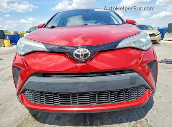 NMTKHMBX9LR104473 2020 TOYOTA C-HR Red Front view
