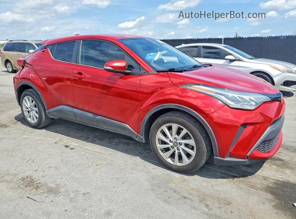 NMTKHMBX9LR104473 2020 TOYOTA C-HR Red Front right