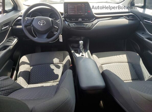 NMTKHMBX9LR104473 2020 TOYOTA C-HR Red Dashboard view