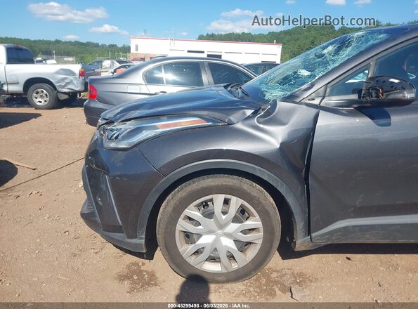 NMTKHMBX9MR126863 2021 TOYOTA C-HR Gray Դիմացի տեսք