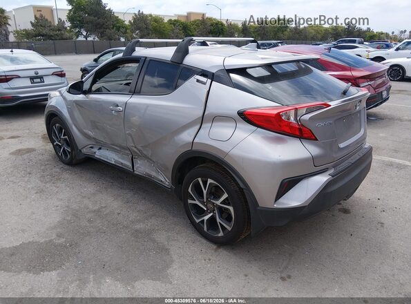 NMTKHMBXXJR023866 2018 TOYOTA C-HR Silver უკანა მარცხენა