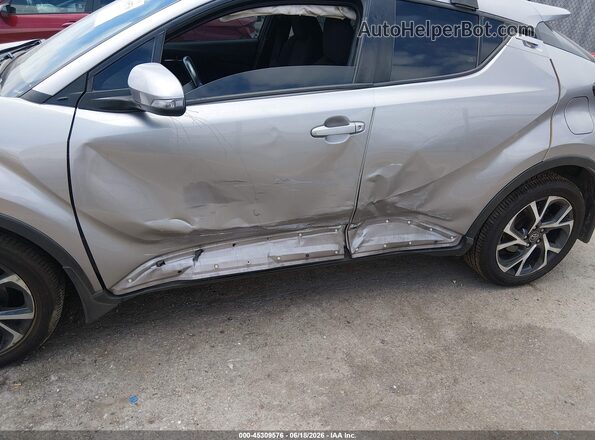 NMTKHMBXXJR023866 2018 TOYOTA C-HR Silver წინა ხედი