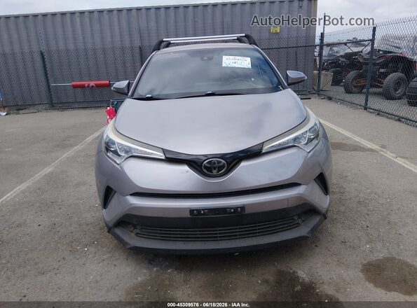 NMTKHMBXXJR023866 2018 TOYOTA C-HR Silver 