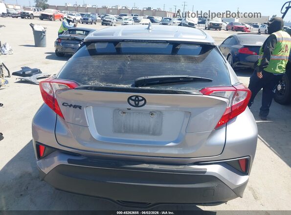 NMTKHMBXXJR026136 2018 TOYOTA C-HR Gray 