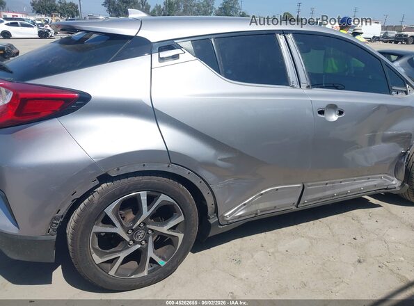 NMTKHMBXXJR026136 2018 TOYOTA C-HR Gray 