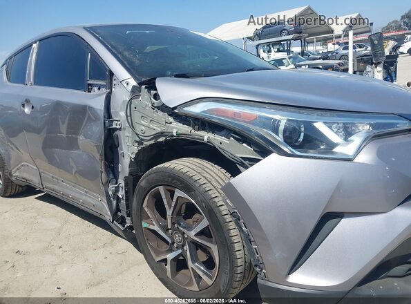 NMTKHMBXXJR026136 2018 TOYOTA C-HR Gray 
