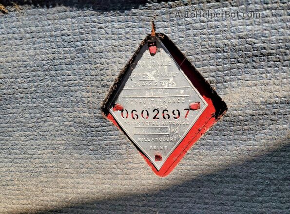 R10940602697 1964 RENAULT ALL Желтый 