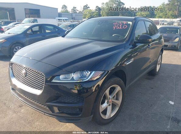 SADCJ2BN8HA090877 2017 JAGUAR F-PACE Black Դիմացի տեսք