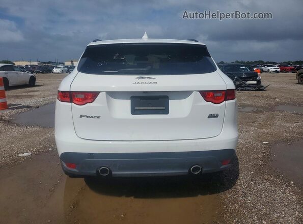 SADCJ2BV1HA074469 2017 JAGUAR F-PACE White უკანა ხედი
