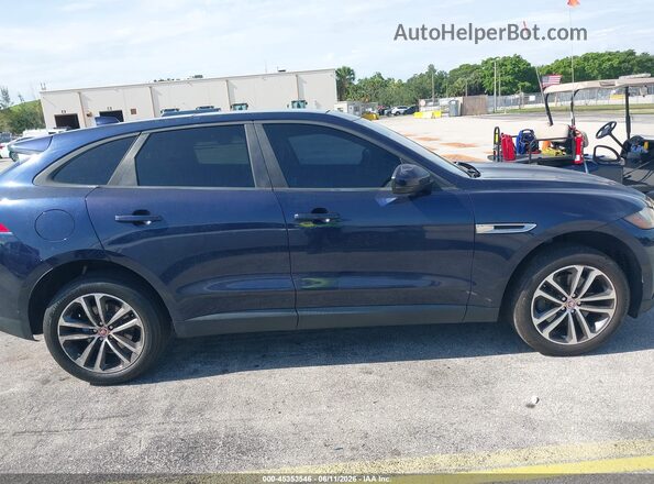 SADCJ2BVXHA055211 2017 JAGUAR F-PACE Dark Blue Панорамний вид салону 360°