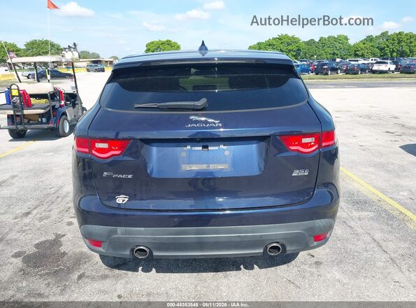 SADCJ2BVXHA055211 2017 JAGUAR F-PACE Dark Blue 