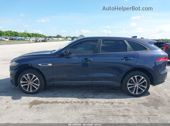 SADCJ2BVXHA055211 2017 JAGUAR F-PACE Dark Blue 
