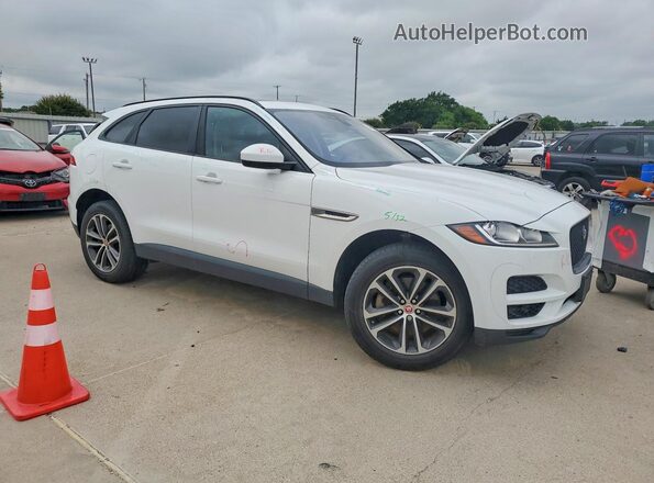 SADCJ2EV5JA243619 2018 JAGUAR F-PACE Белый Передняя правая четверть