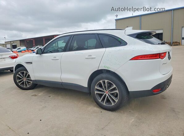 SADCJ2EV5JA243619 2018 JAGUAR F-PACE Белый Задняя левая четверть