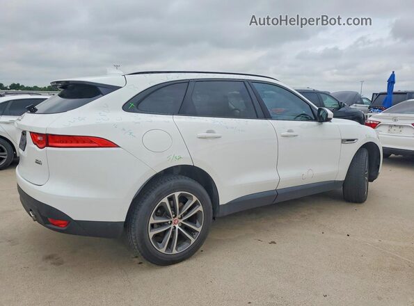 SADCJ2EV5JA243619 2018 JAGUAR F-PACE Белый Задняя правая четверть
