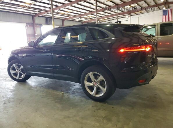 SADCJ2EV9JA271293 2018 JAGUAR F-PACE Black უკანა მარცხენა