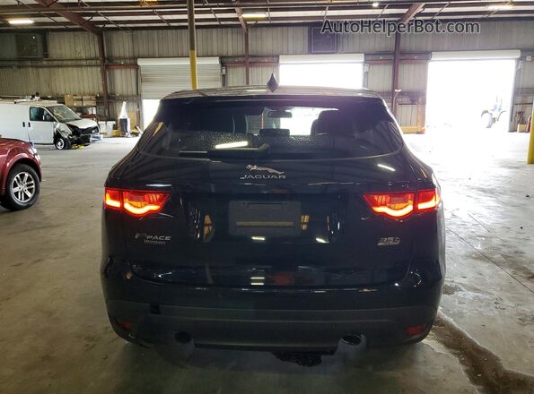 SADCJ2EV9JA271293 2018 JAGUAR F-PACE Black უკანა ხედი