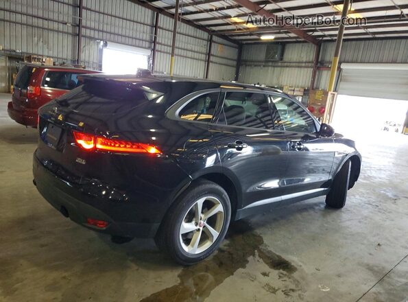 SADCJ2EV9JA271293 2018 JAGUAR F-PACE Black უკანა მარჯვენა
