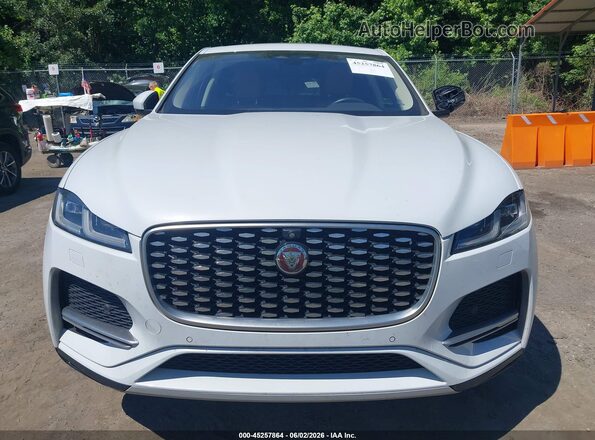 SADCJ2EX3MA668259 2021 JAGUAR F-PACE White Vista del cuadro de instrumentos