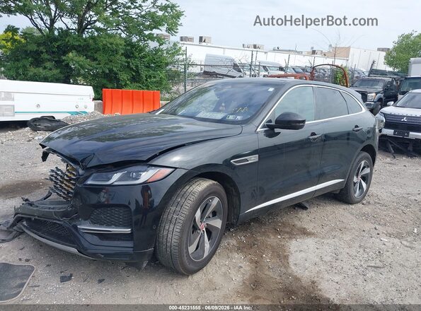 SADCJ2EX3MA685465 2021 JAGUAR F-PACE Black Przód lewy