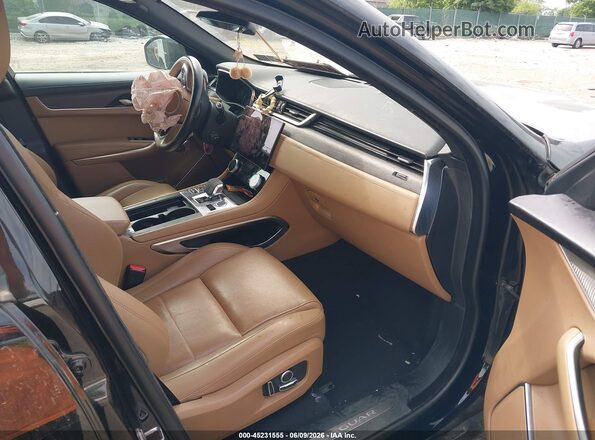 SADCJ2EX3MA685465 2021 JAGUAR F-PACE Black Widok wnętrza z przodu