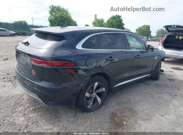 SADCJ2EX3MA685465 2021 JAGUAR F-PACE Black Tył prawy