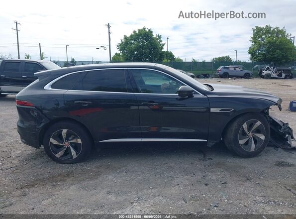 SADCJ2EX3MA685465 2021 JAGUAR F-PACE Black Widok zestawu wskaźników