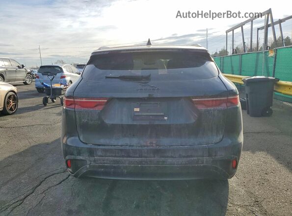 SADCJ2EX4MA675043 2021 JAGUAR F-PACE Black Вид ззаду