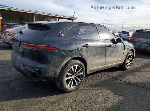 SADCJ2EX4MA675043 2021 JAGUAR F-PACE Black Задня права чверть