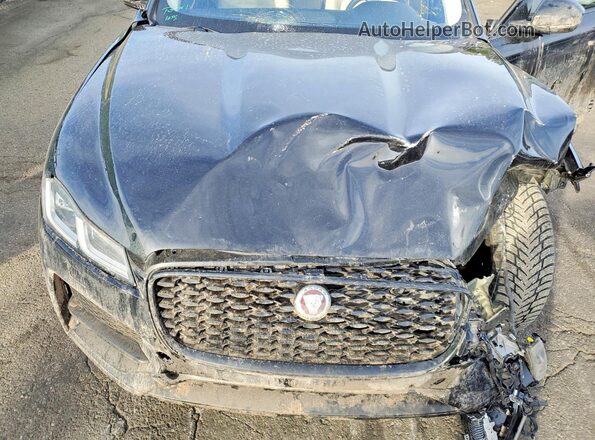 SADCJ2EX4MA675043 2021 JAGUAR F-PACE Black Вид задньої частини салону