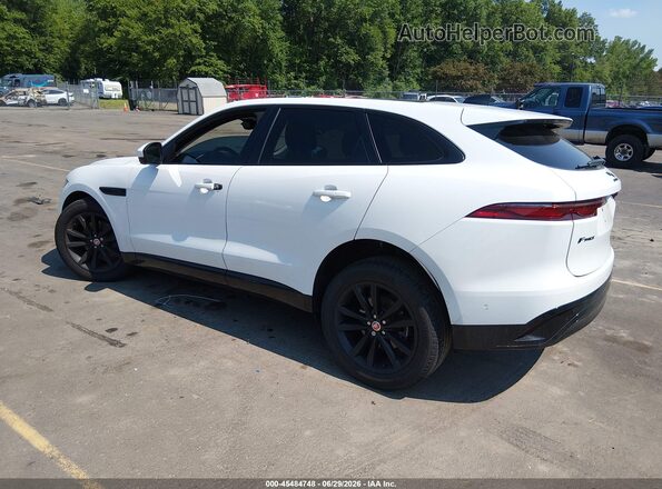 SADCJ2EX4MA681098 2021 JAGUAR F-PACE White Trasero izquierdo