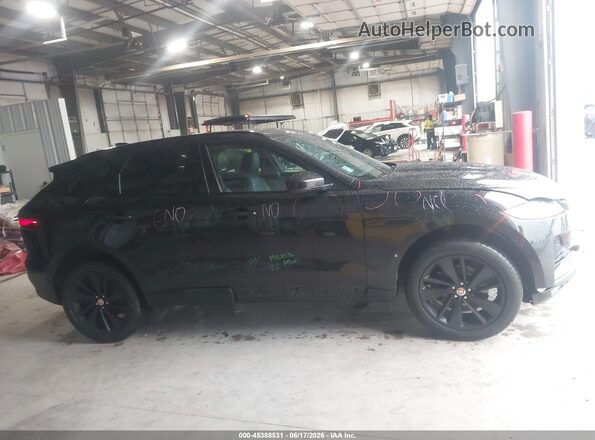 SADCJ2EX4NA699862 2022 JAGUAR F-PACE Black Սալոնի հետևի տեսք