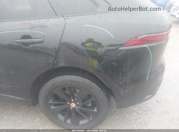 SADCJ2EX4NA699862 2022 JAGUAR F-PACE Black Դիմացի տեսք