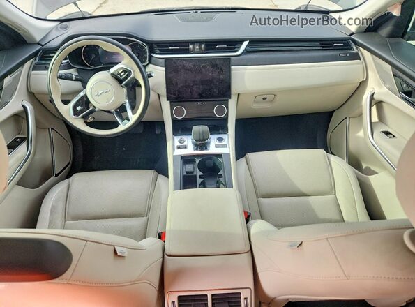 SADCJ2EX4PA705355 2023 JAGUAR F-PACE Gray Առջևի վահանակի տեսք