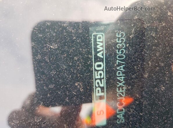 SADCJ2EX4PA705355 2023 JAGUAR F-PACE Gray Շարժիչի բաժամունքի տեսք