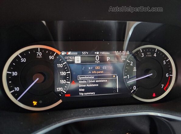 SADCJ2EX4PA705355 2023 JAGUAR F-PACE Gray Սարքավորումների վահանակի տեսք