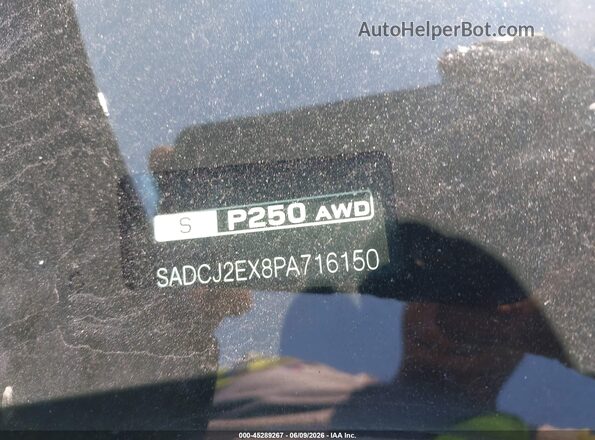 SADCJ2EX8PA716150 2023 JAGUAR F-PACE Black Engine compartment view