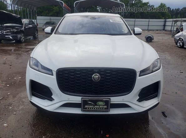 SADCJ2EXXMA668176 2021 JAGUAR F-PACE White Вид спереду