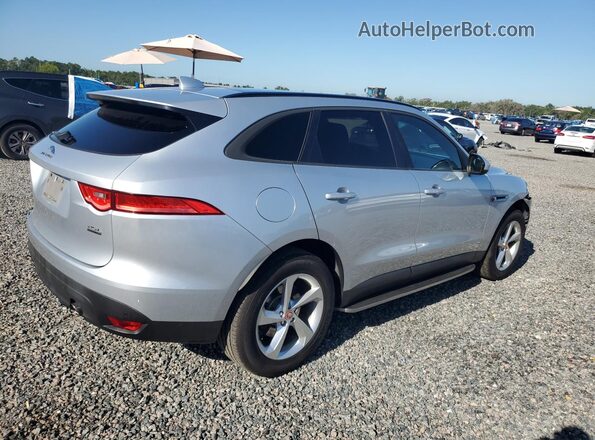 SADCJ2FX0JA255368 2018 JAGUAR F-PACE Серебряный Задняя правая четверть
