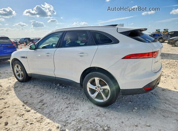 SADCJ2FX0JA265379 2018 JAGUAR F-PACE Белый Задняя левая четверть