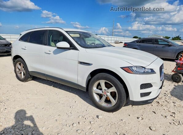 SADCJ2FX0JA265379 2018 JAGUAR F-PACE Белый Передняя правая четверть