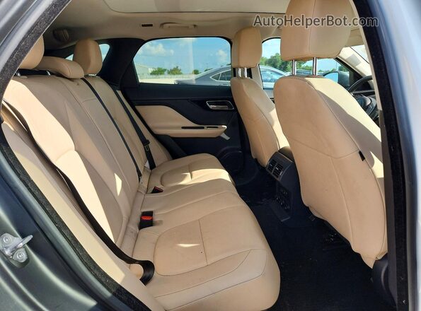 SADCJ2FX0JA265379 2018 JAGUAR F-PACE Белый Вид задней части салона