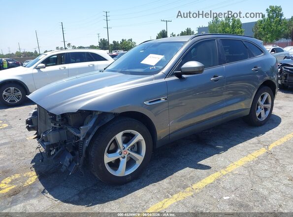 SADCJ2FX2JA250625 2018 JAGUAR F-PACE Gray Front left