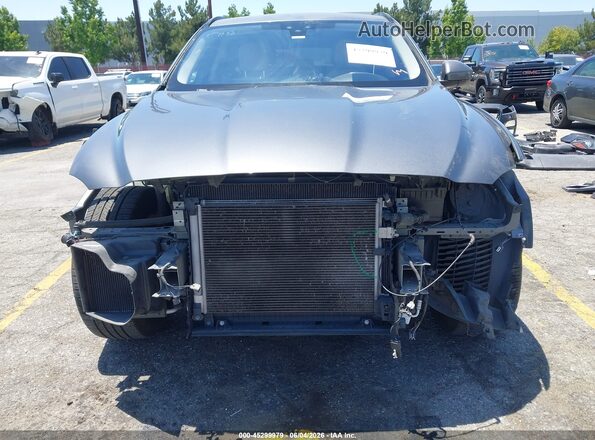 SADCJ2FX2JA250625 2018 JAGUAR F-PACE Gray Front view