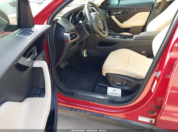 SADCJ2FX2KA357014 2019 JAGUAR F-PACE Red წინა ხედი